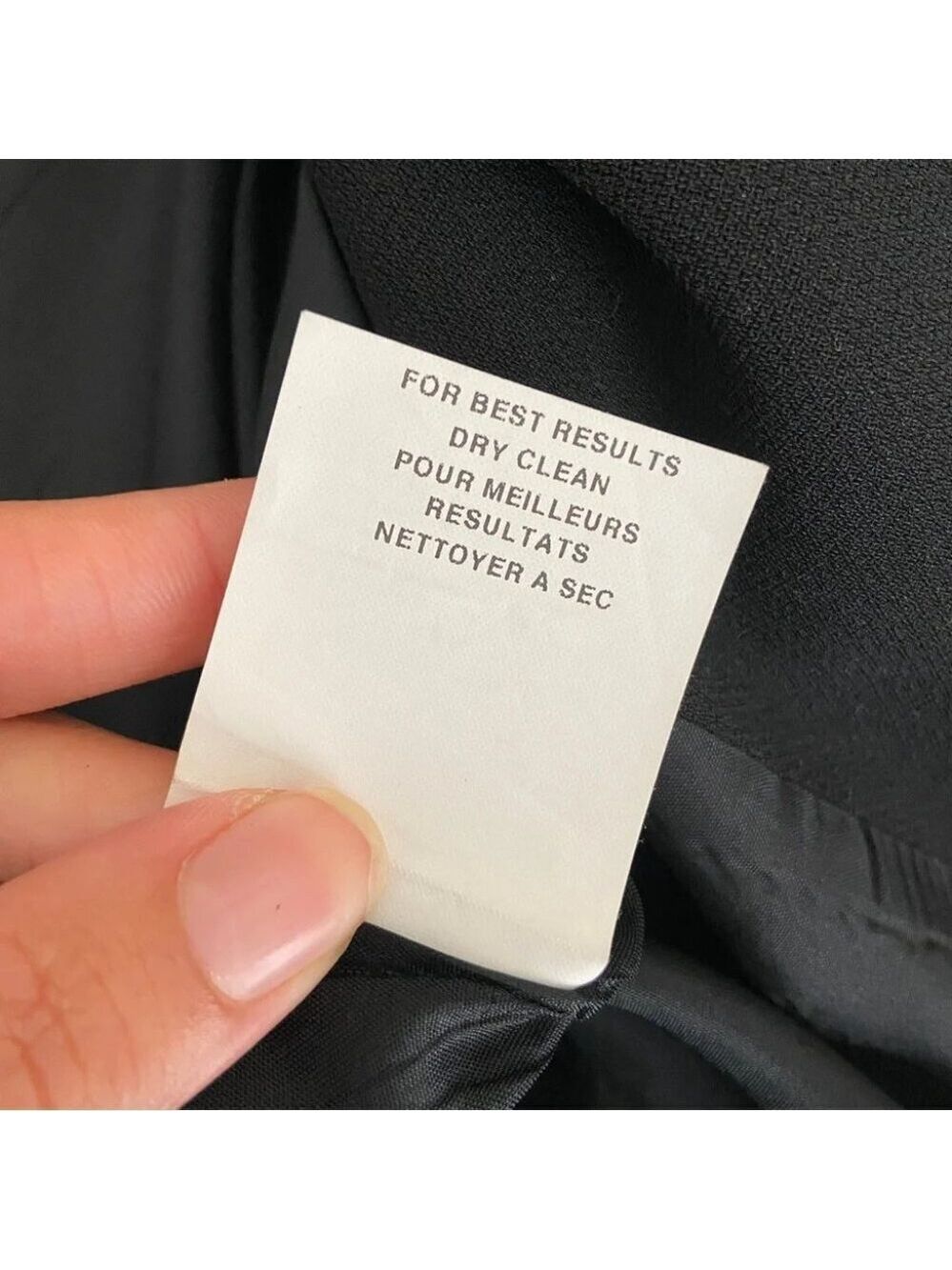 Vintage Studio Jax Black Blazer with Satin Trim size 4 - Picture 7 of 7